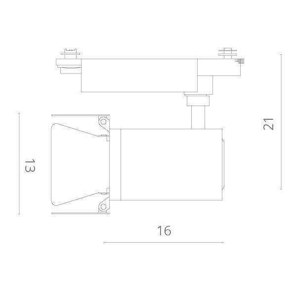Трековый светильник Falena A6730PL-1WH 1b5e332c773a756f5b26d56aed13145d - Трековый светильник Falena A6730PL-1WH