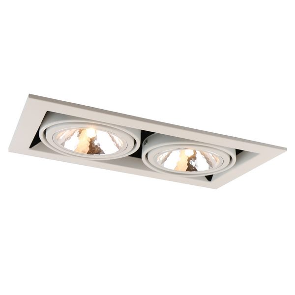 39f6c96953c72bdf45e0619fee612bf7 600x600 - Точечный светильник Cardani Semplice A5949PL-2WH