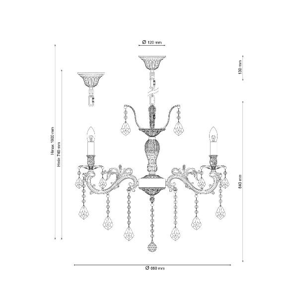 Подвесная люстра Barletta BARLETTA 122.8 antique 4c0d2b7fcf5ee9e62baf8e70965381d0 - Подвесная люстра Barletta BARLETTA 122.8 antique
