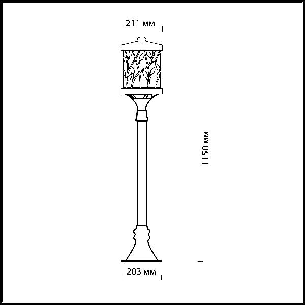 Наземный фонарь Lagra 2287/1A 65e76df89900cce3adca720b1f50f041 - Наземный фонарь Lagra 2287/1A