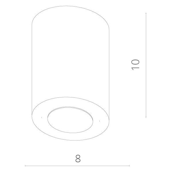 Точечный светильник Facile A5112PL-1WH 6e330ab11c5962740c30c93059bdc08b - Точечный светильник Facile A5112PL-1WH