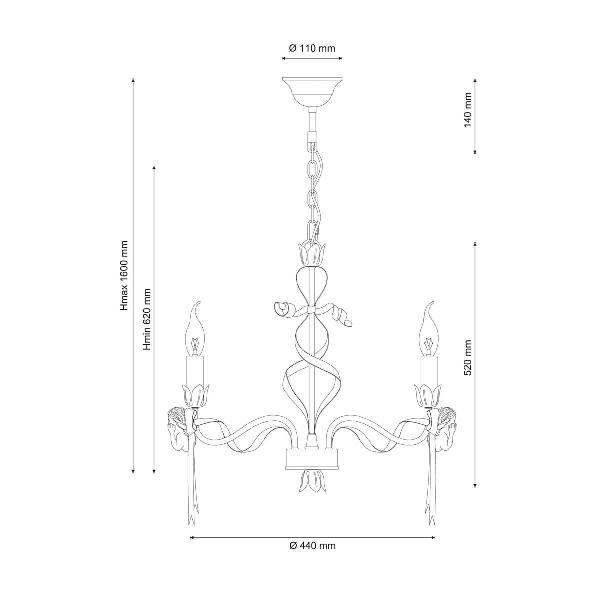 Подвесная люстра Angelo ANGELO 147.5 Ivory 8f53b29237e0ddb0eff77da1d582905d - Подвесная люстра Angelo ANGELO 147.5 Ivory