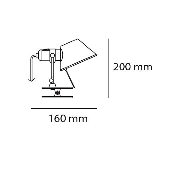 Бра Tolomeo A010860 b9325a4308de1e1ebf26960a84eb8e64 - Бра Tolomeo A010860