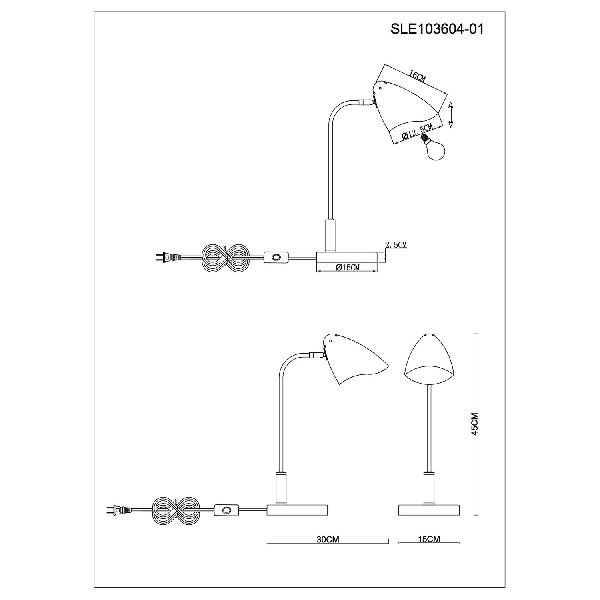 Интерьерная настольная лампа Satta SLE103604-01 be7449f9db35198fd6cda143d881e582 - Интерьерная настольная лампа Satta SLE103604-01