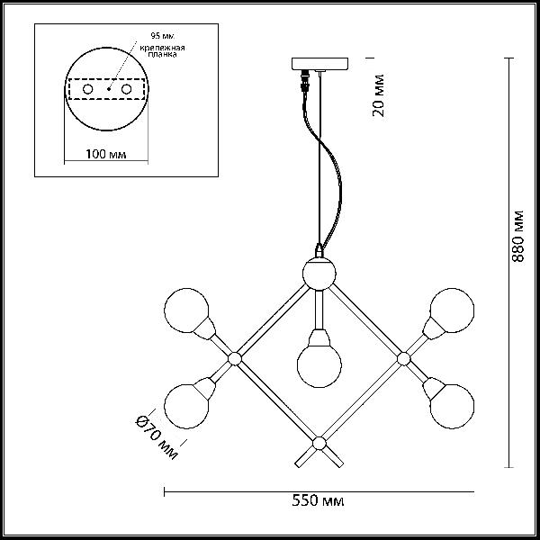 Подвесная люстра Zianox 3596/9 d47487aeb6bba8c011b5ff2a838d9e3c - Подвесная люстра Zianox 3596/9