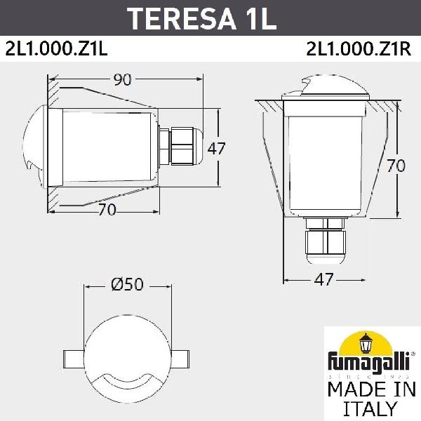 Встраиваемый светильник уличный Teresa 2L1.000.000.AXZ1L e51e3c2264d1787ffda218e74522df94 - Встраиваемый светильник уличный Teresa 2L1.000.000.AXZ1L