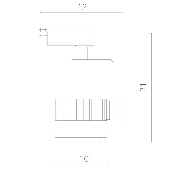 Трековый светильник Vigile A1620PL-1WH f11453bfa67e667f1b001971db5e0ead - Трековый светильник Vigile A1620PL-1WH